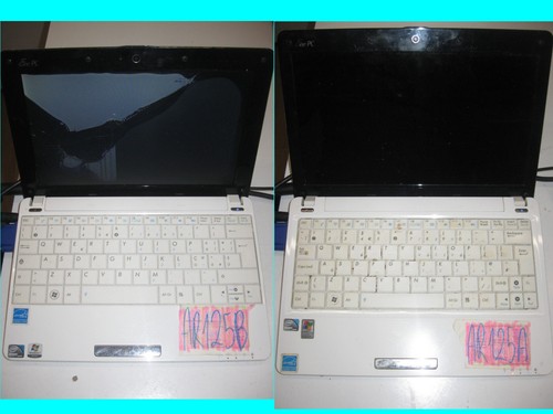 Stock 2 netbook asus eeepc 1101ha 1005ha cover scheda madre batteria tastiera
