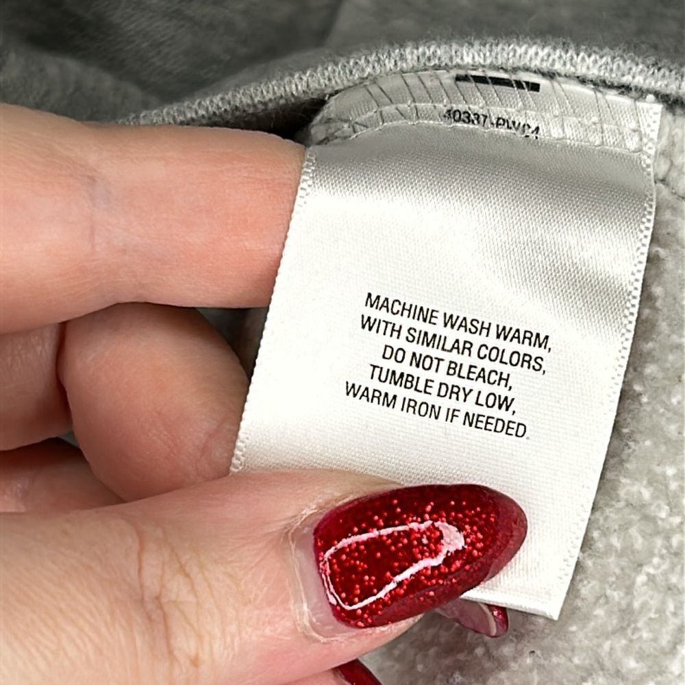 Covington Grey Crew-Neck Pullover Sweatshirt Cott… - image 5