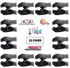 12 PR 42-874 MaxiFlex Foam Nitrile Grip Palm Coated PROTECTIVE WORK GLOVES XLRG