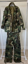 TENNIER GORE TEX JACKET PANTS Gun HUNTING GORETEX ICE FISHING SMALL Camouflage