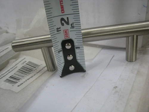 15  Jeffrey Alexander Key West Cabinet  Pulls - 3 " Cntr  136SN SATIN NICKEL - Picture 3 of 8