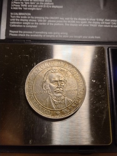 Romania Centenary of the 1848 Revolution Nicolae Balcescu Silver Medal - Picture 11 of 24