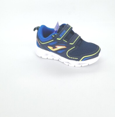 4367 Joma Kids Apolo JR Navy/Royal Light Up Sneakers Size 27 EU 10C US
