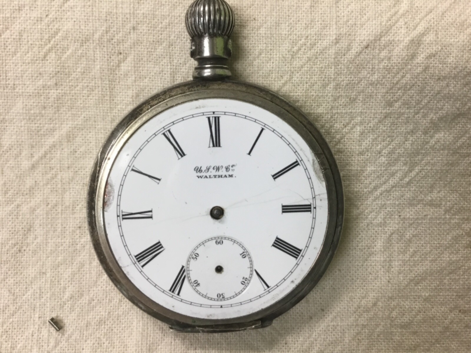 U.S. Watch Co. (Waltham, Mass) Grade Dome Pocket Watch image 2