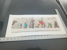 BORIS O' KLEIN DIRTY DOGS OF PARIS LITHOGRAPH ETCHING NOS NEW