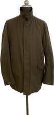JOOP! Mantel Herren Jacke Kurzmantel Gr. DE 54 Baumwolle oliv grün (K21R1)