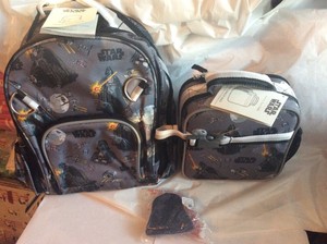 Pottery Barn Set Large Star Wars Backpack Lunch Box Ice Pack
