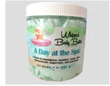 New A Day At The Spa Essential Oils Organic Whipped Mousse Body Butter