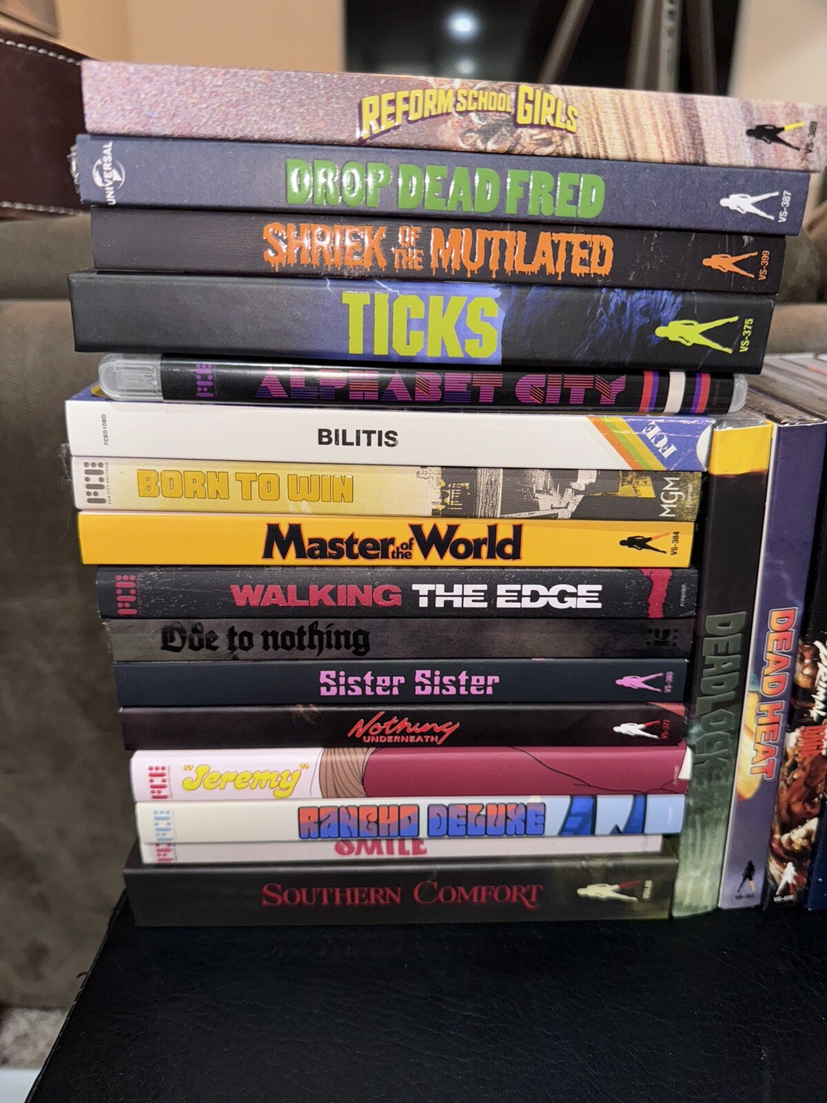 Vinegar Syndrome & Partner Labels Blu Ray/UHD 78 Titles You Choose