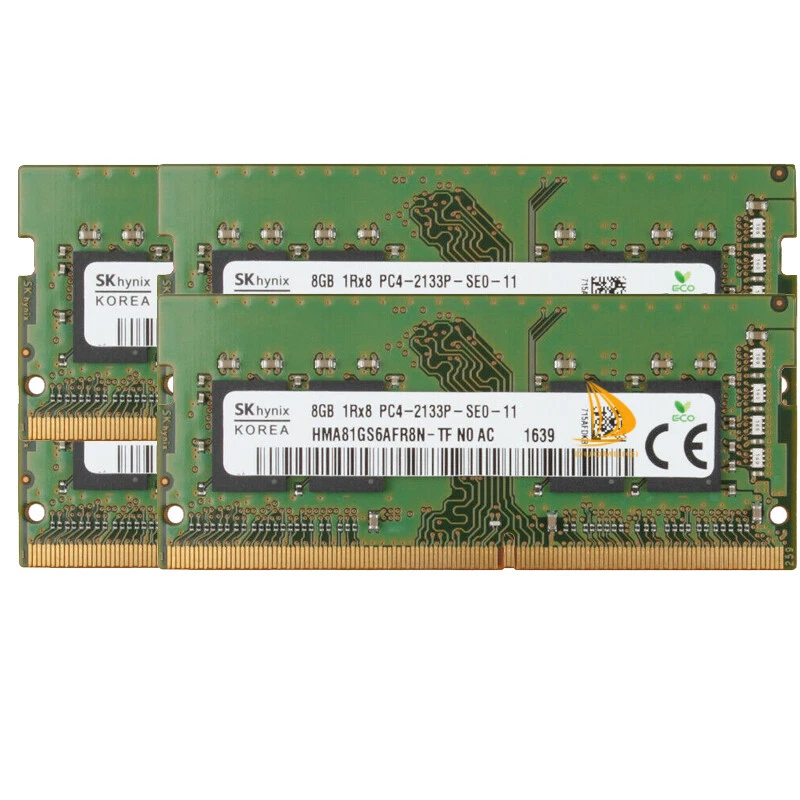 SK Hynix 32 GB DDR4 RAM 4x 8 GB 1RX8 PC4-2133P 17000 Mhz 260pin Laptop Memory - Image 3 of 4