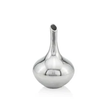 13 Aluminum Silver Bud Table Vase