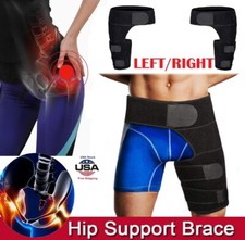 Compression Hip Brace Groin Support for Sciatica Pain Relief Recovery Men Women