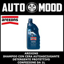 SHAMPOO CON CERA AUTOASCIUGANTE AREXONS PER AUTO 8358 1L DETERGENTE PROTETTIVO