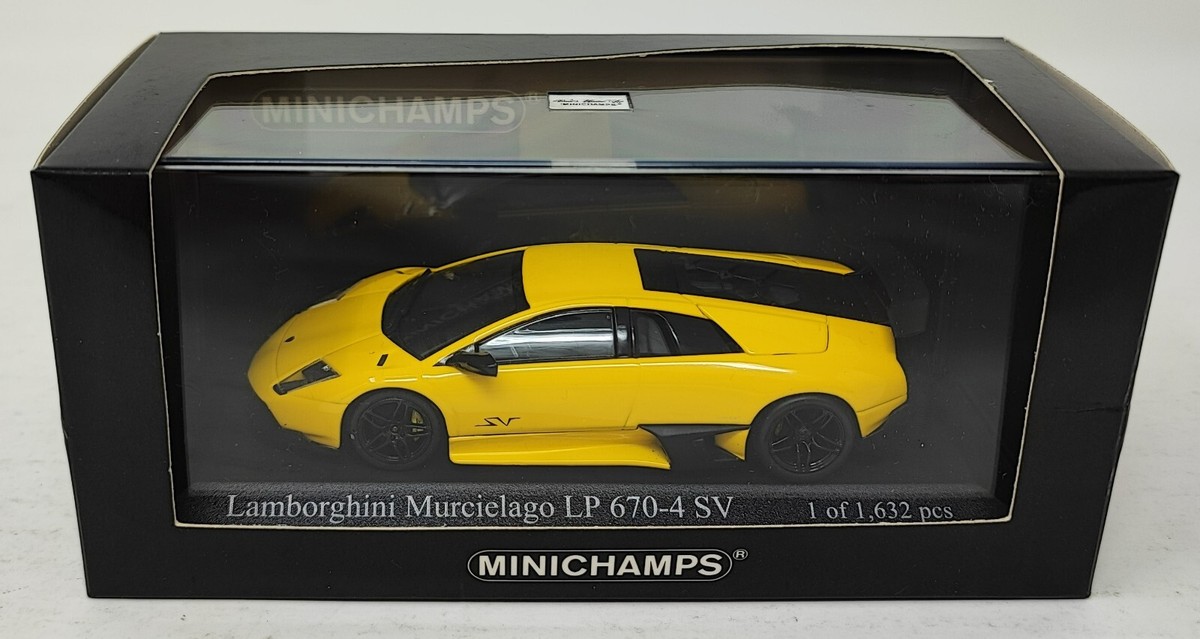 Lamborghini Murciélago Lp 670-4 Sv 2009 Gris - Burago 1/24