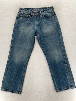 Urban Pipeline Jeans Mens 30x30 Loose Straight Medium Wash Blue Denim  Grunge