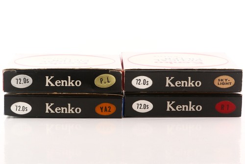 Kenko Lens Filter 72mm Skylight, R1, Y42, PL 4Filter Set w/Case+Box from Japan - Picture 11 of 11