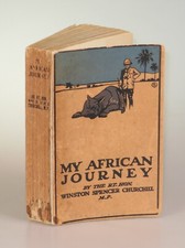 Winston S. Churchill - My African Journey, very scarce wraps Colonial issue