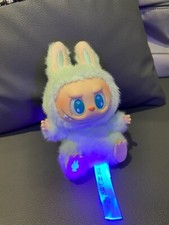 POP MART LABUBU Plush Dolls keychain Have a s...