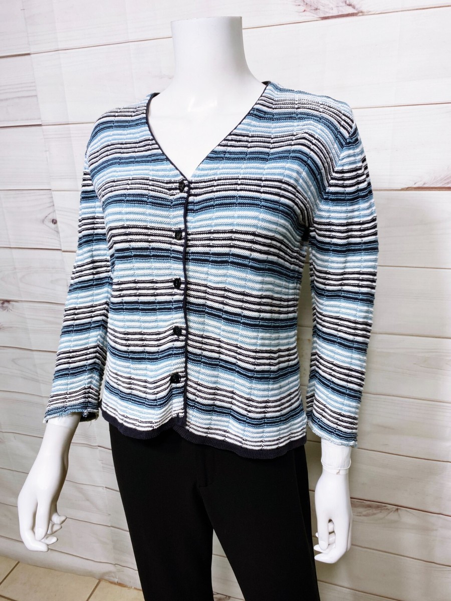Cardigan Femme Liz Claiborne Taille L – Neuf Avec étiquettes, Noir, Style Régulier