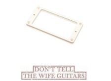 EMG Guitar Pickup Ring Tapered / Angled 6 String Thin Ivory  .250 Inch Thick 