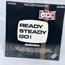 Ready Steady Go Volume One LaserDisc Brand New Beatles Rolling Who Flames