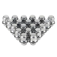 20PC TOYOTA OEM OE STOCK FACTORY WHEELS RIMS MAG LUG NUTS 12X1.5 21mm HEX CHROME