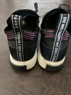 Adidas Originals NMD PK Primeknit CQ2441 sz 10 Adidas Originals NMD Racer PK Primeknit Sneakers Core Black  main image 3