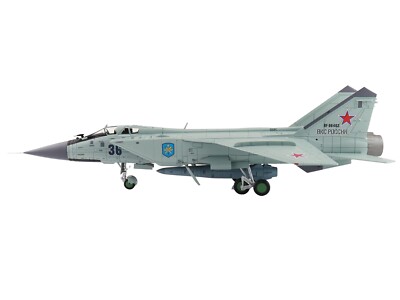 MIKOYAN MIG-31K FOXHOUND D AIRCRAFT RUSSIAN AF 1/72 DIECAST HOBBY