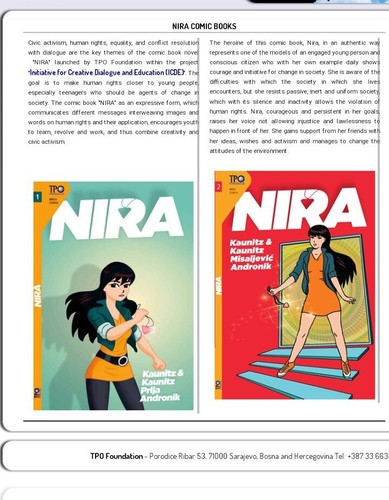 2 x Nira Bilingual Croatian - English Comic Books Bundle - - Picture 2 of 8