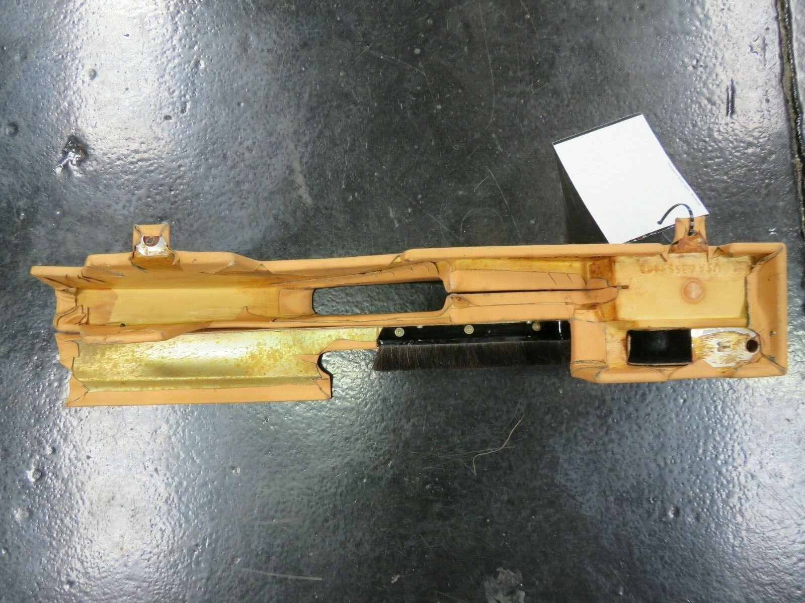 Ferrari 348, E-Brake Trim Panel, Tan, Used, P/N 6268450100