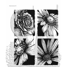 Tim Holtz Stampers Anonymous "BOLD BOTANICALS" Rubber Cling Stamp Set 2023
