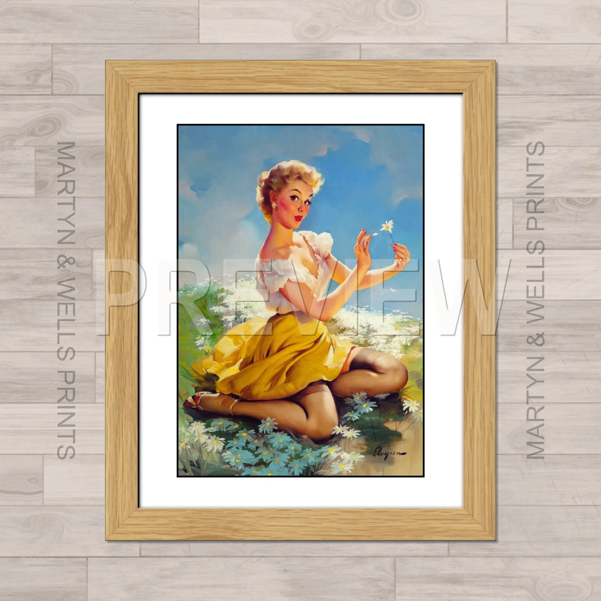 Original Art Prints Gil Elvgren for sale | eBay