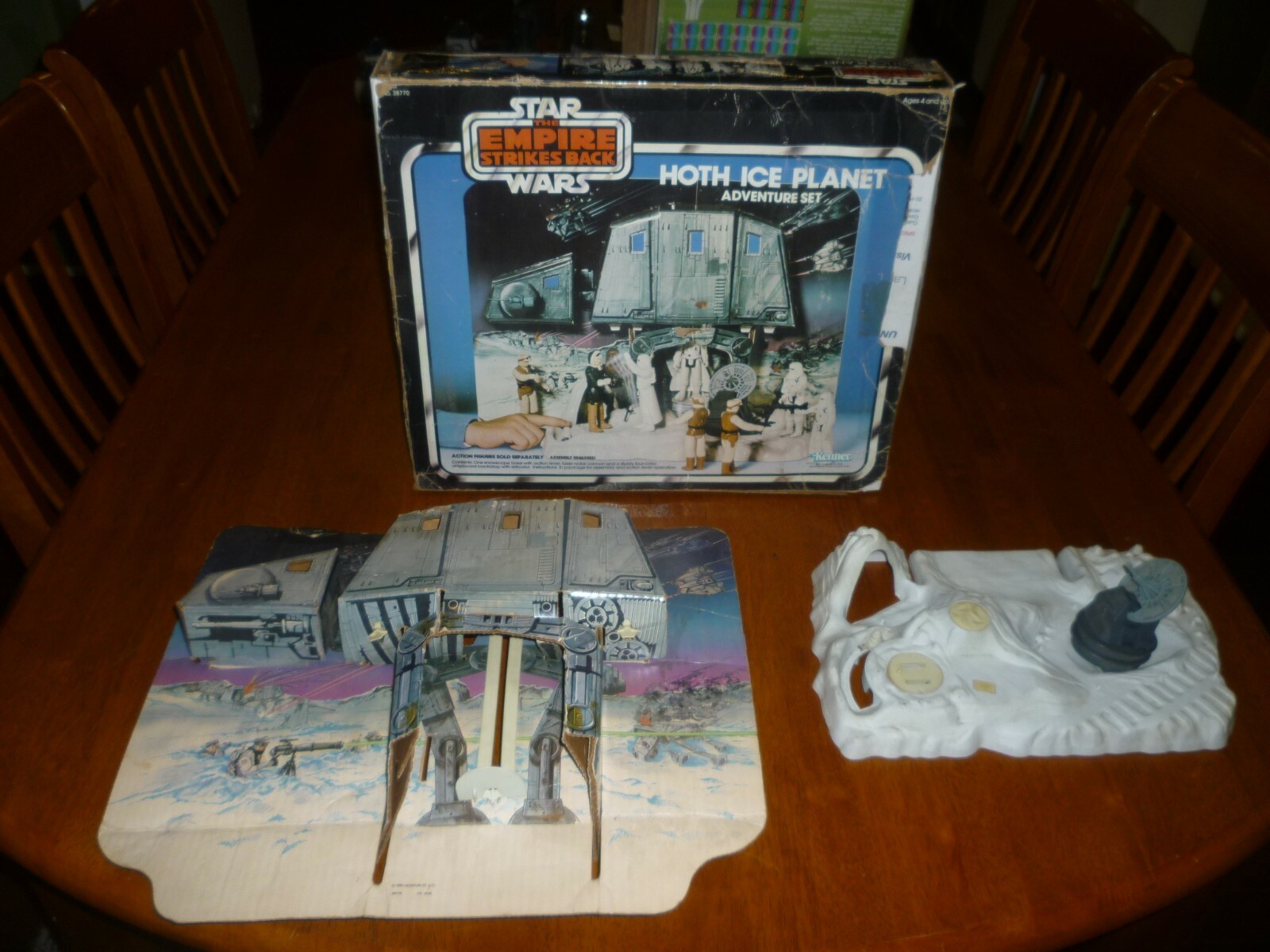 vintage star wars hoth playset