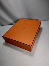 Authentic Hermes Paris Orange Purse/Gift/Storage Empty Box 12.5x9.75x3.125 in.