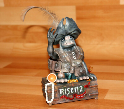 Risen 2 Dark Waters Collector's Edition Jaffar Statue Figure Rare PS3 Xbox 360