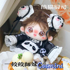 Original Handmade Cute Panda For 20cm Doll Clothing Clothes Outfits Dress up