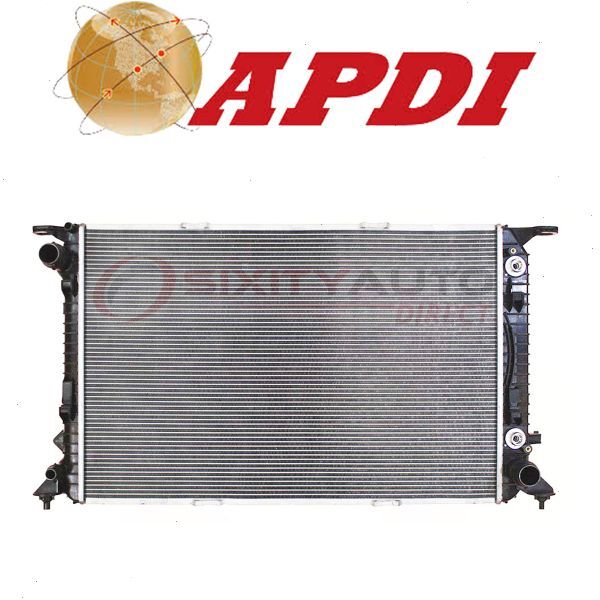 APDI Radiator for 20102017 Audi S5 3.0L V6 Cooler Cooling Antifreeze