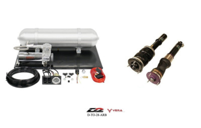 D2 Air Struts + VERA Basic Air Suspension For 2009+ Toyota Corolla - D-TO-28-ARB