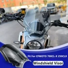 Fit For CFMOTO 700CL-X 250CLX WindShield Windscreen Visor Motorbike Deflector