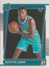 2021-22 Panini Donruss Optic Scottie Lewis RC Rookie Charlotte Hornets