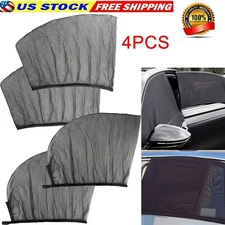 For Toyota 4Pcs SUV Side Window Sun Shade Visor Cover Mesh Shield UV Protection