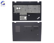 New For Lenovo Thinkpad T590 Upper Case Palmrest Cover W/FP Slot Bottom Case