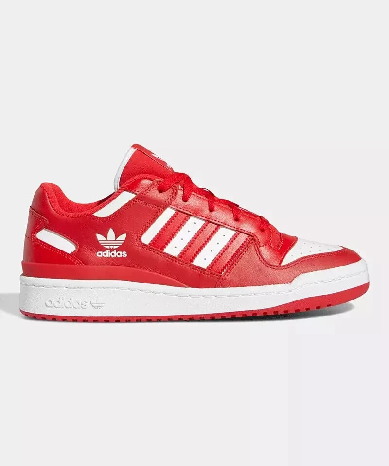 Adidas Originals Forum Low Men’s Sneaker Basketball Shoe Athletic Trainers Red