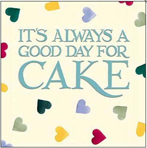Emma Bridgewater Good Day For Cake Birthday Card – Stylish Designer Artwork