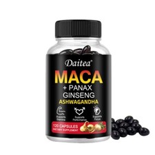 Maca Extract - 10000mg- 120 Capsules - Improve performance
