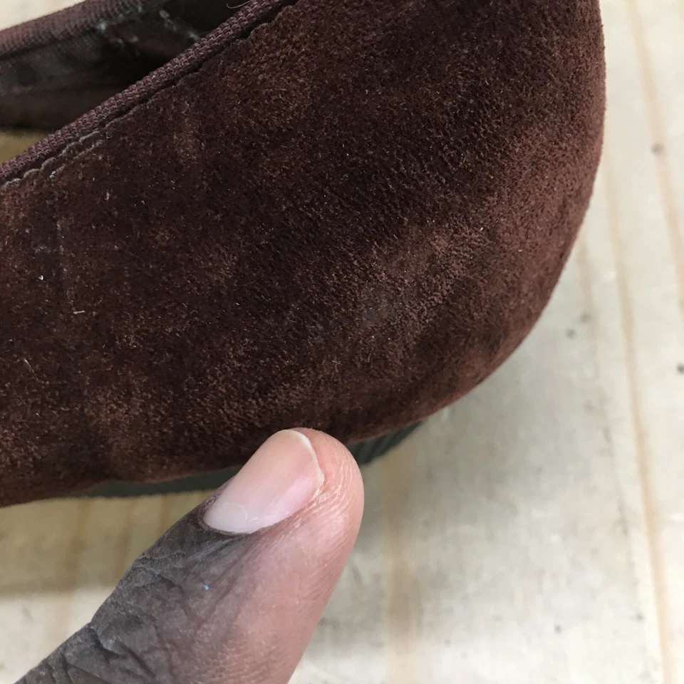 Zapatos de tacón Cobbie Cuddlers para mujer 7 zapatos de salón anchos 27248 F-7 cuero marrón sin cordones Foto 4 de 4