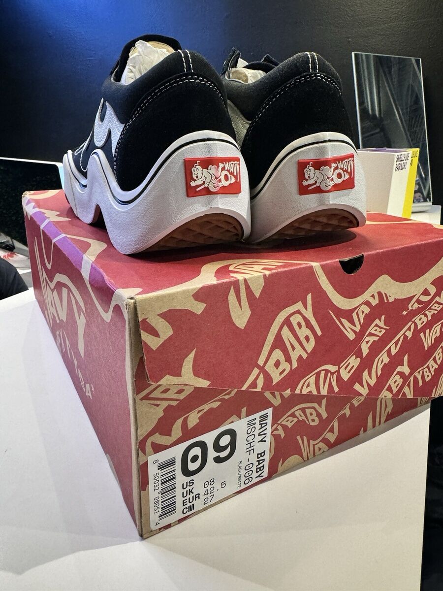 Size 9 - MSCHF Wavy Baby x Tyga Low Black | eBay Size 9 - MSCHF Wavy Baby x Tyga Low Black | eBay