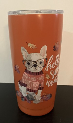 Clementine “Hello Sweater Weather” 20 oz Travel Tumbler NEW - Picture 3 of 7