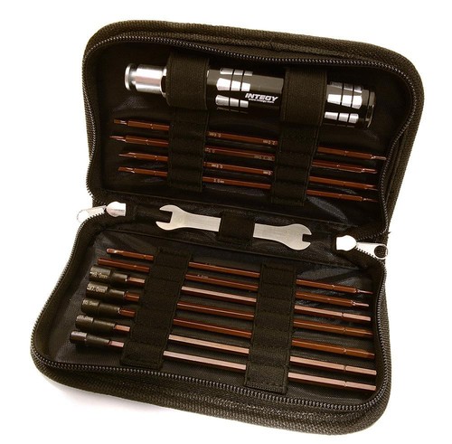 Race Edition Combo Size 13pcs Competition Tool Set w/ Carrying Case for RC - Afbeelding 1 van 4