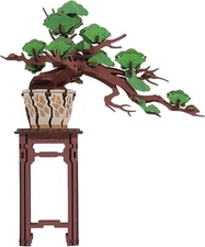 ROBOTIME 3D Wooden Puzzle Evergreen Pine Bonsai DIY Model Kit Home Decor Gift